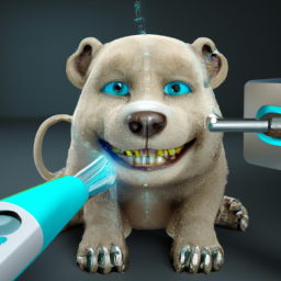 lavado dental canino